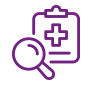 Ícone sinalizando para deixar o médico ser médico.